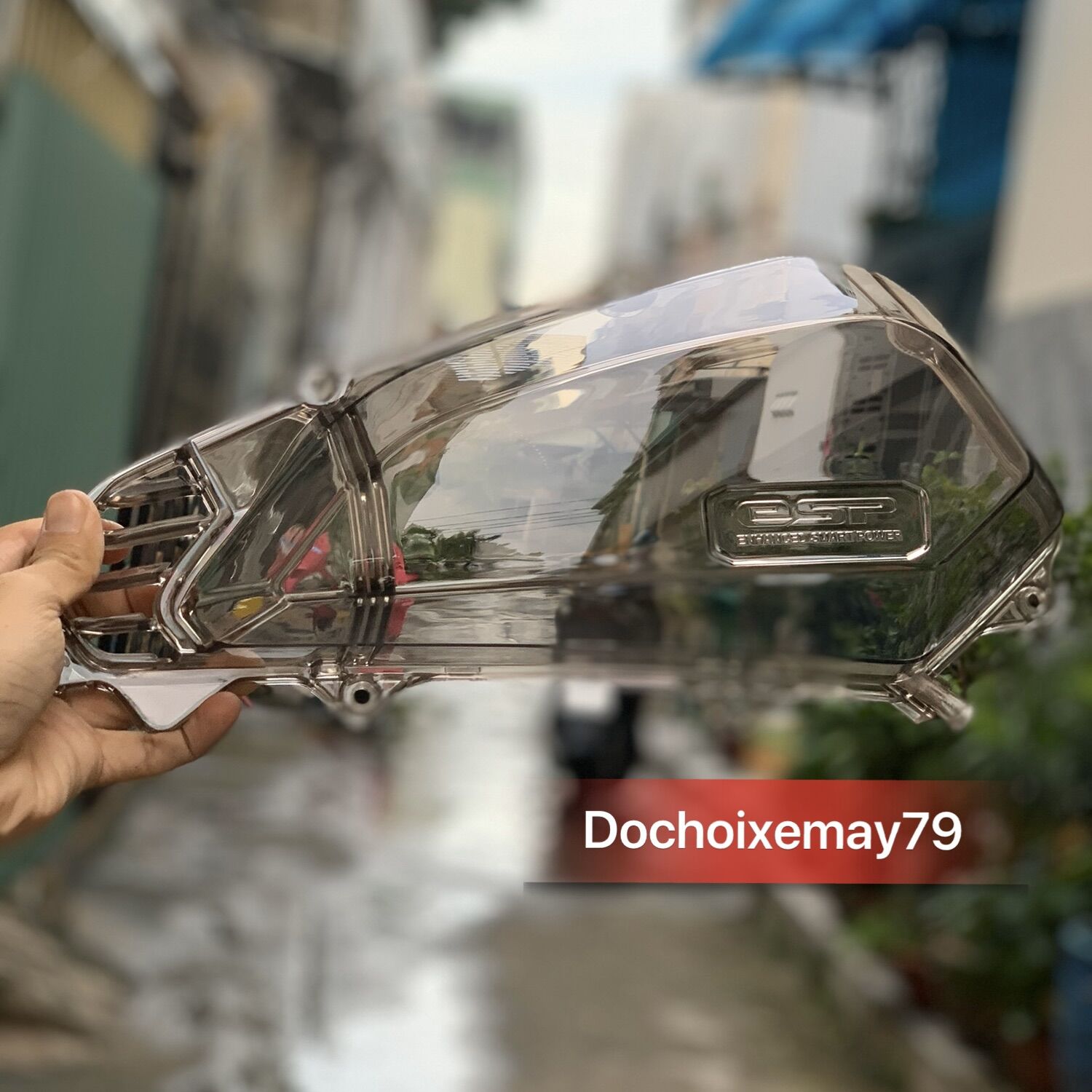 Ốp lọc gió trong suốt SH Mode 2020