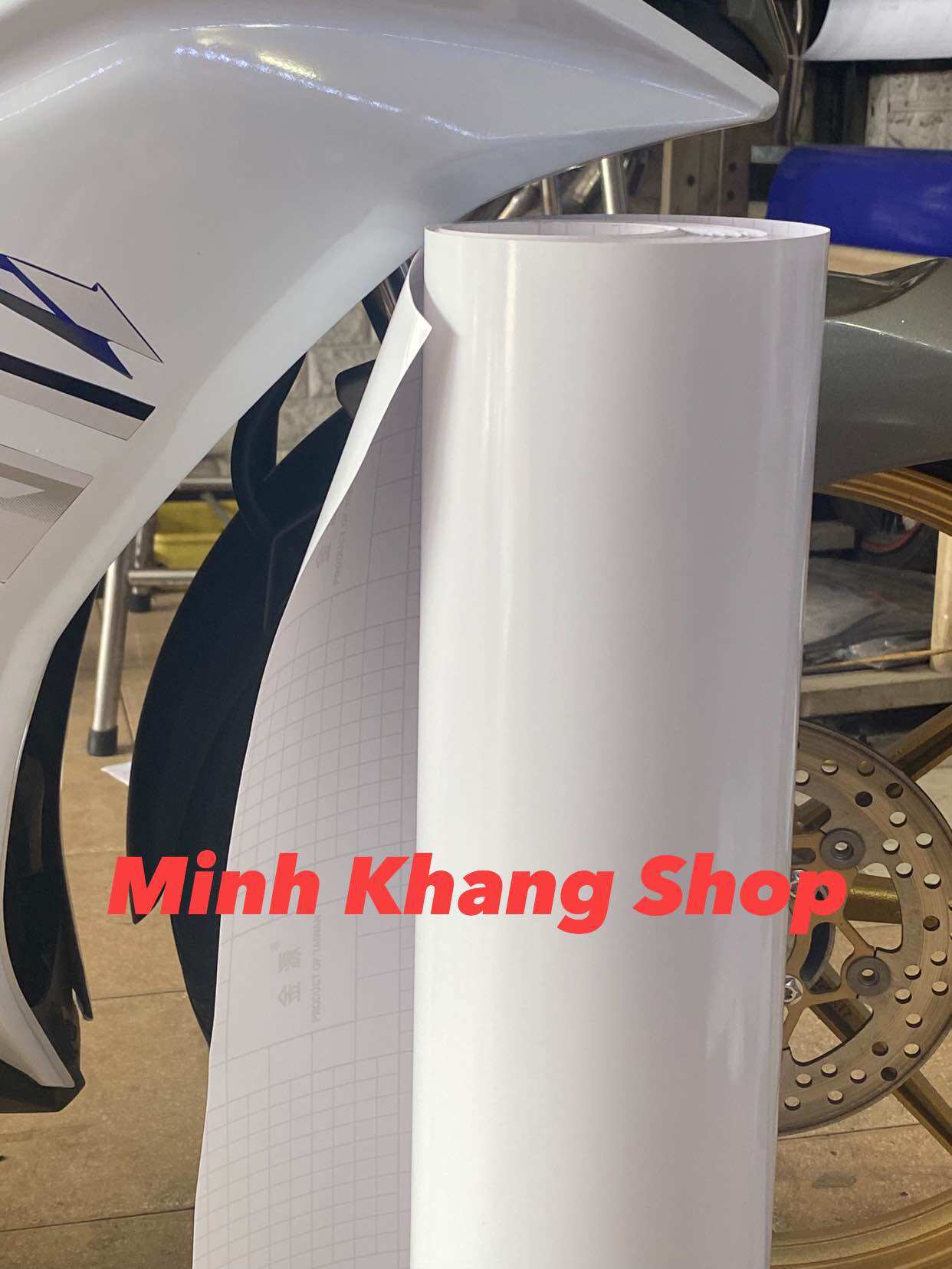 DECAL Trắng BÓNG Loại 1 DÀY,ĐẸP chống thấm nước dán ô tô, xe máy , điện thoại,laptop và các vật dụng khác.. Giá 45,000 Đồng*Miễn phí vận chuyển