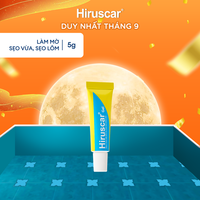 Gel cải thiện sẹo vừa sẹo lõm sẹo thâm Hiruscar 5g