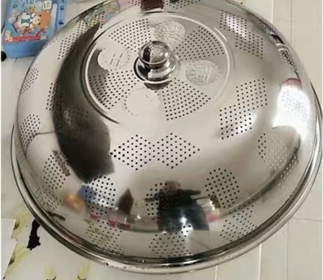 Lồng bàn inox 304 hàng dầy  65cm cao cấp