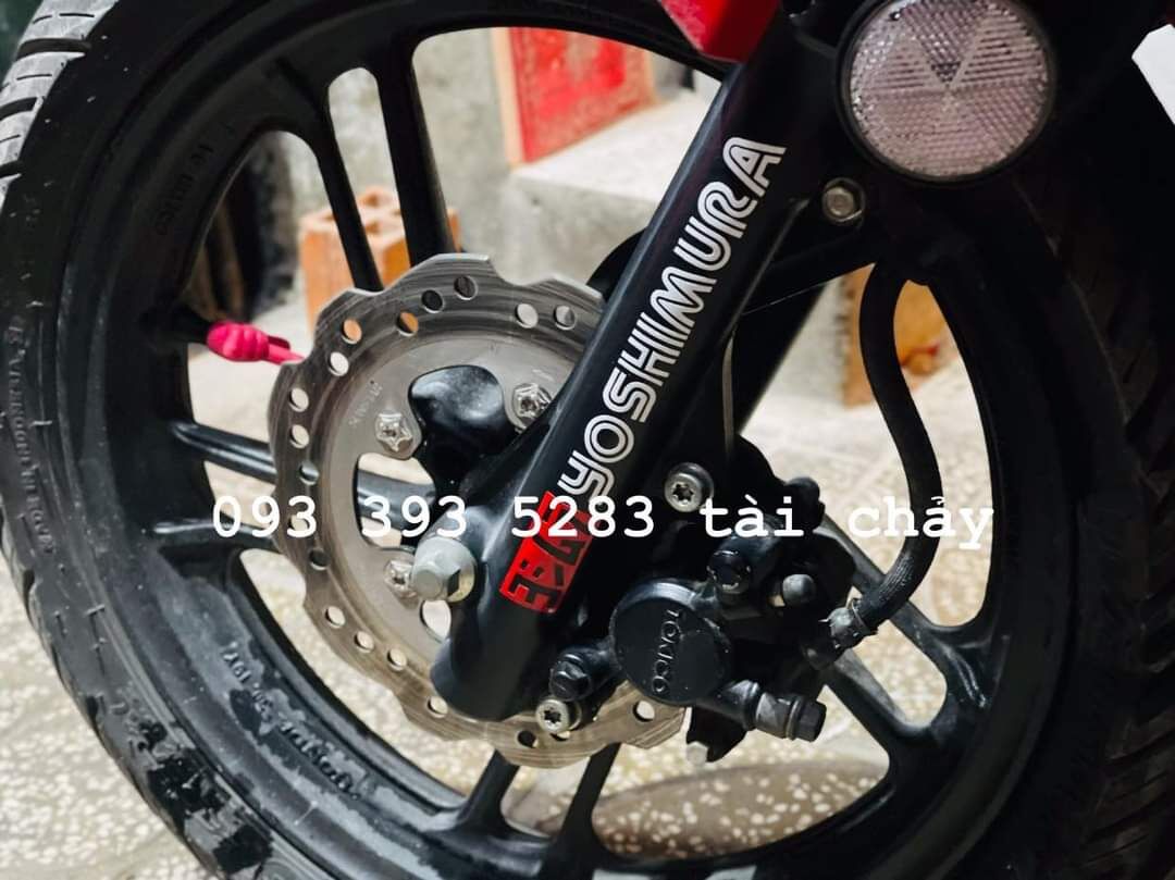 [ 1 CẶP ] TEM YOSHIMURA ( PHẢN QUANG ) DÁN PHUỘC TRƯỚC LỘT ĐƯỢC