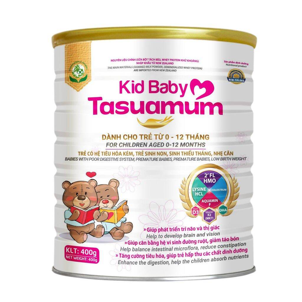 Sữa Kid Baby Tasuamum 900g