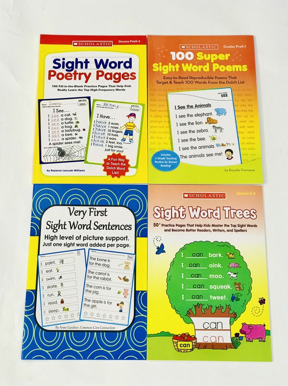 Combo 4q Sight word - tặng file nghe Mp3