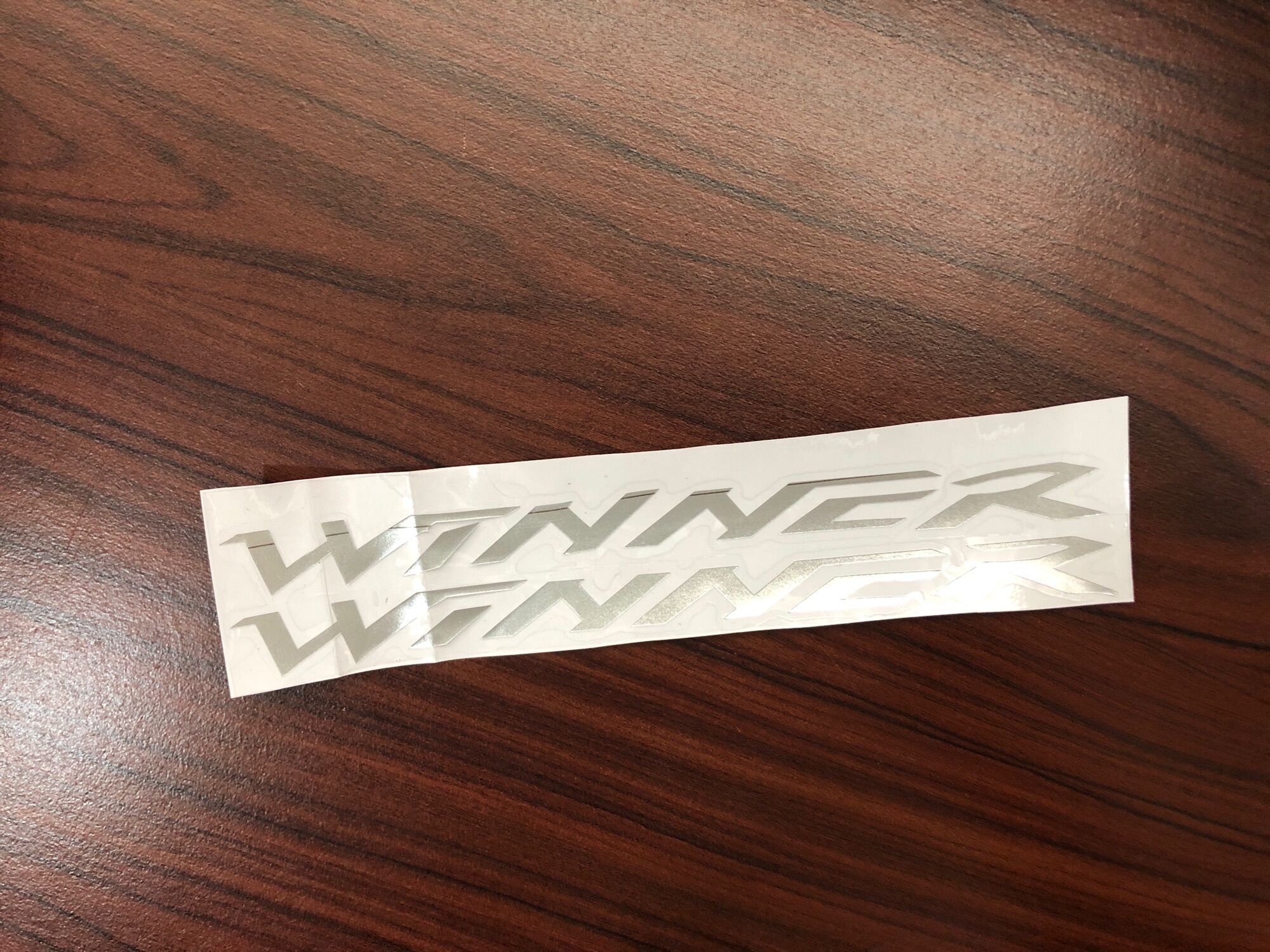 Bộ chữ winner decal candy