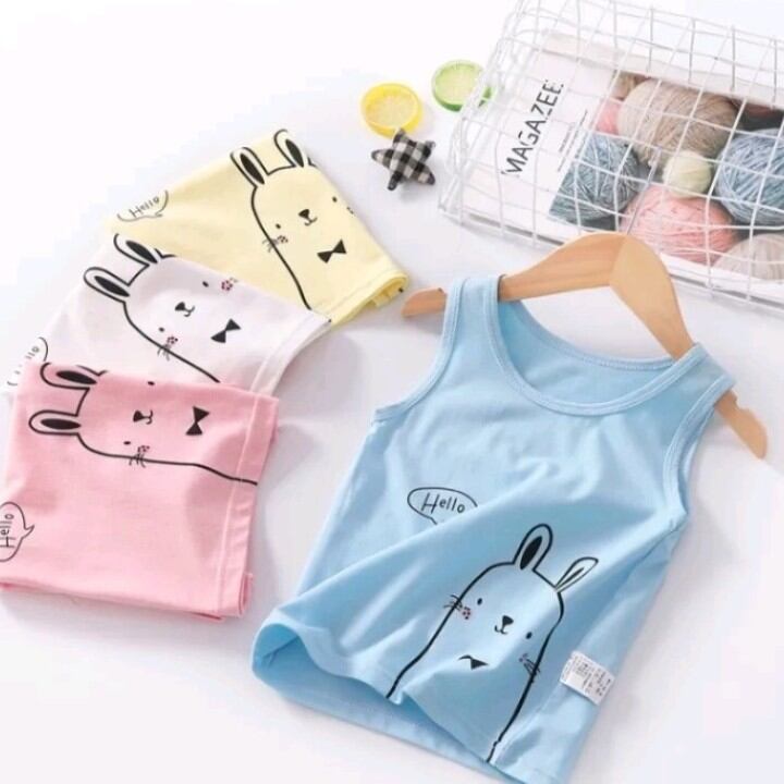 Áo ba lỗ cotton cho bé trai
