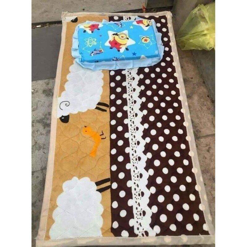 THẢM NHUNG TRẢI GIƯỜNG LƯỚI CHO BÉ (1cái)
