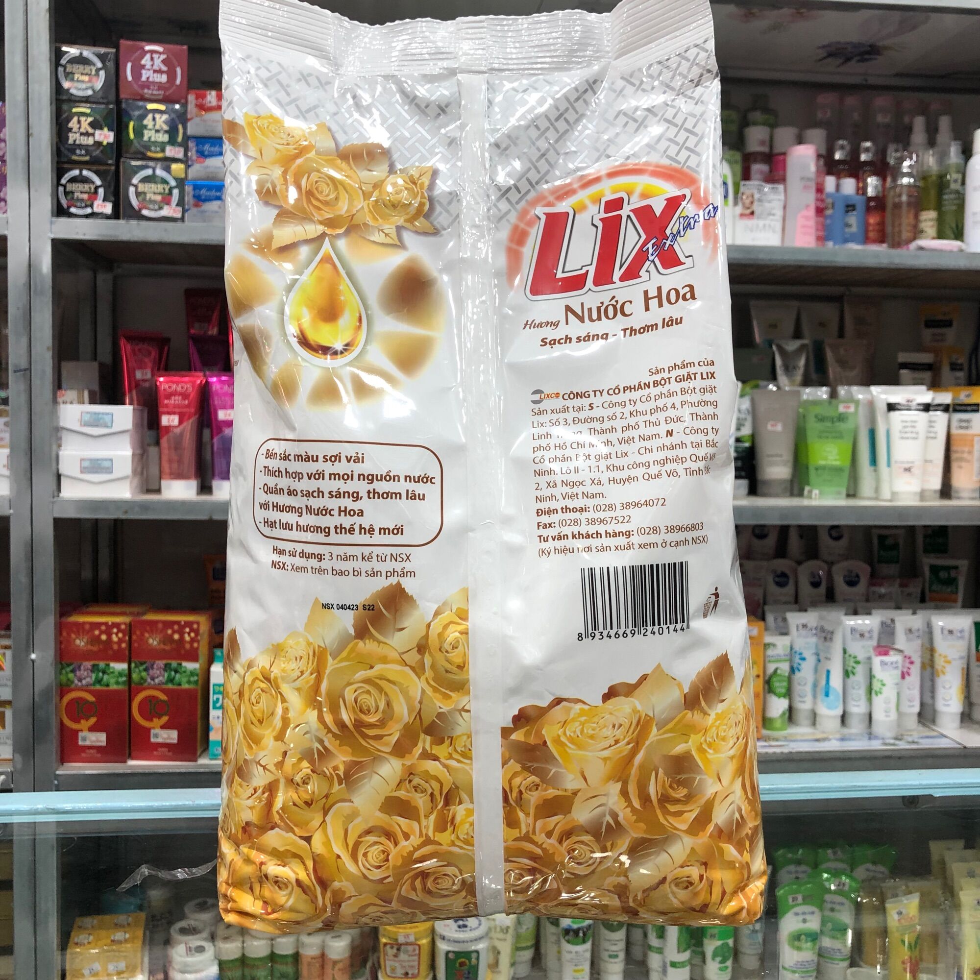 Bột giặt Lix hương nước hoa 5.5kg