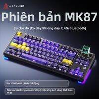 AJAZZ | Bàn Phím Cơ Không Dây Bluetooth Ba Chế Độ Chơi Game và Văn Phòng 8K