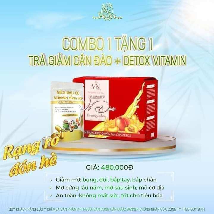 Trà thảo dược giảm béo chính hãng
