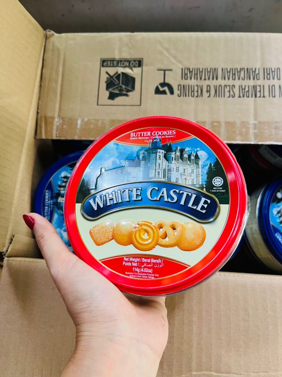 Bánh white castle 114g