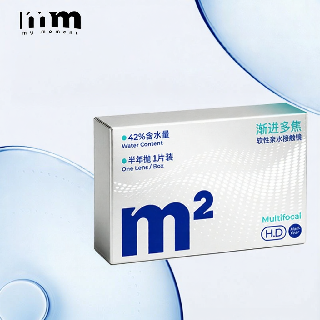 MM | Mắt Kính Kontakt Điều Chỉnh Tiêu Cự Đa Tiêu Cự Trong Suốt