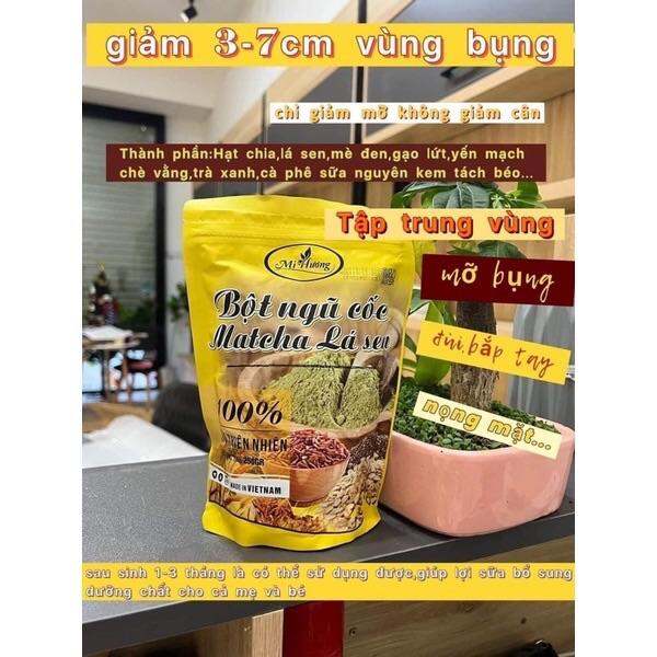 Combo 1 Bột Matcha giảm cân và 1 bột giảm mỡ bụng Mị Hương