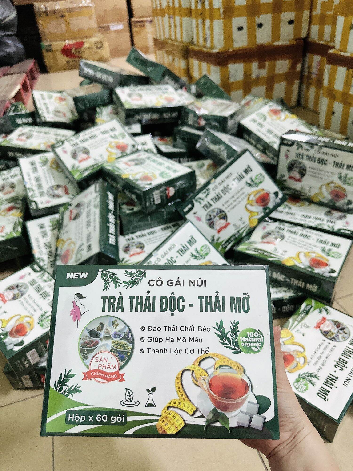 TRÀ THẢI ĐỘC - THẢI MỠ ( Cô Gái Núi)