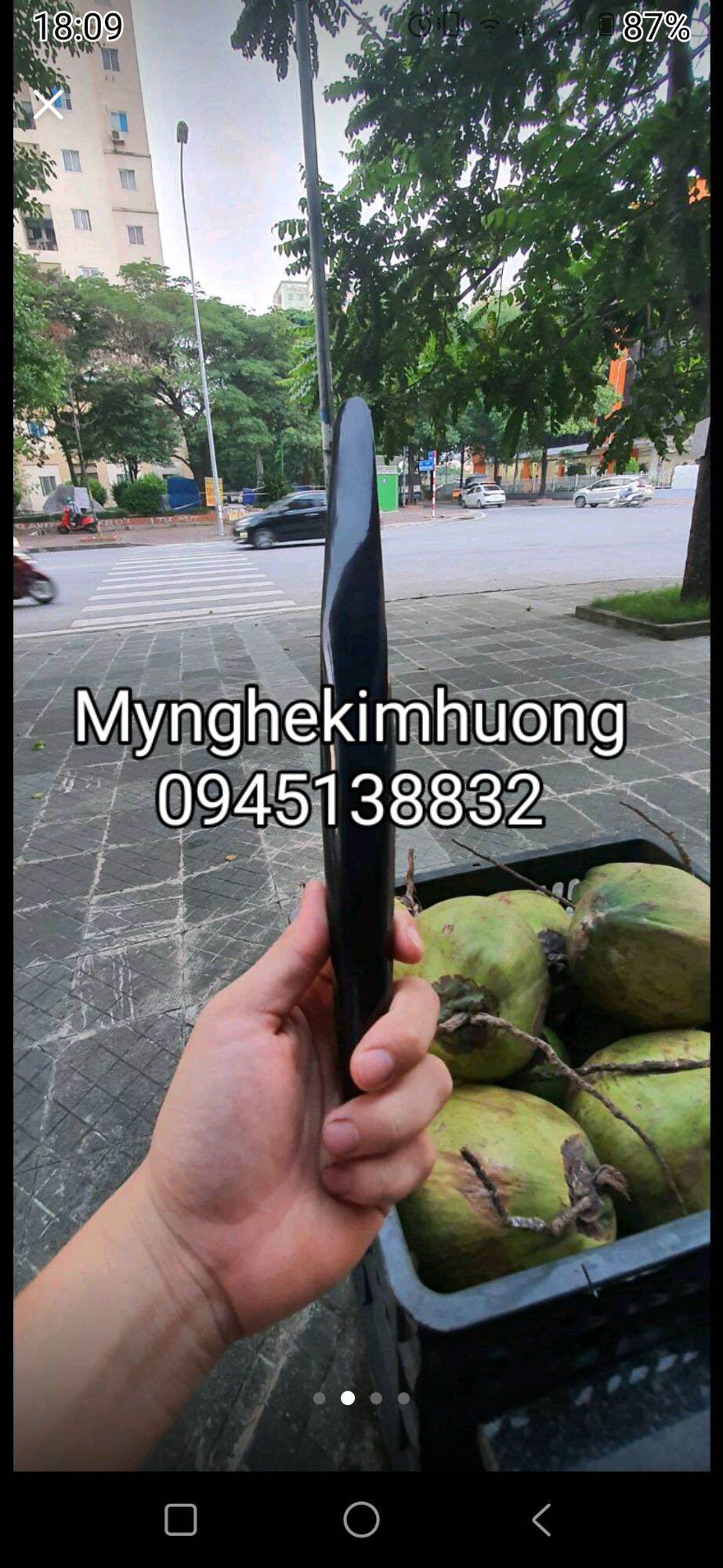 Dao gọt dừa, lấy cơm dừa, cái dừa, cơm dừa non - dụng cụ tách vỏ dừa