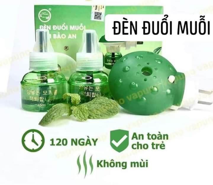 Bộ đèn đuổi muỗi tam bảo an