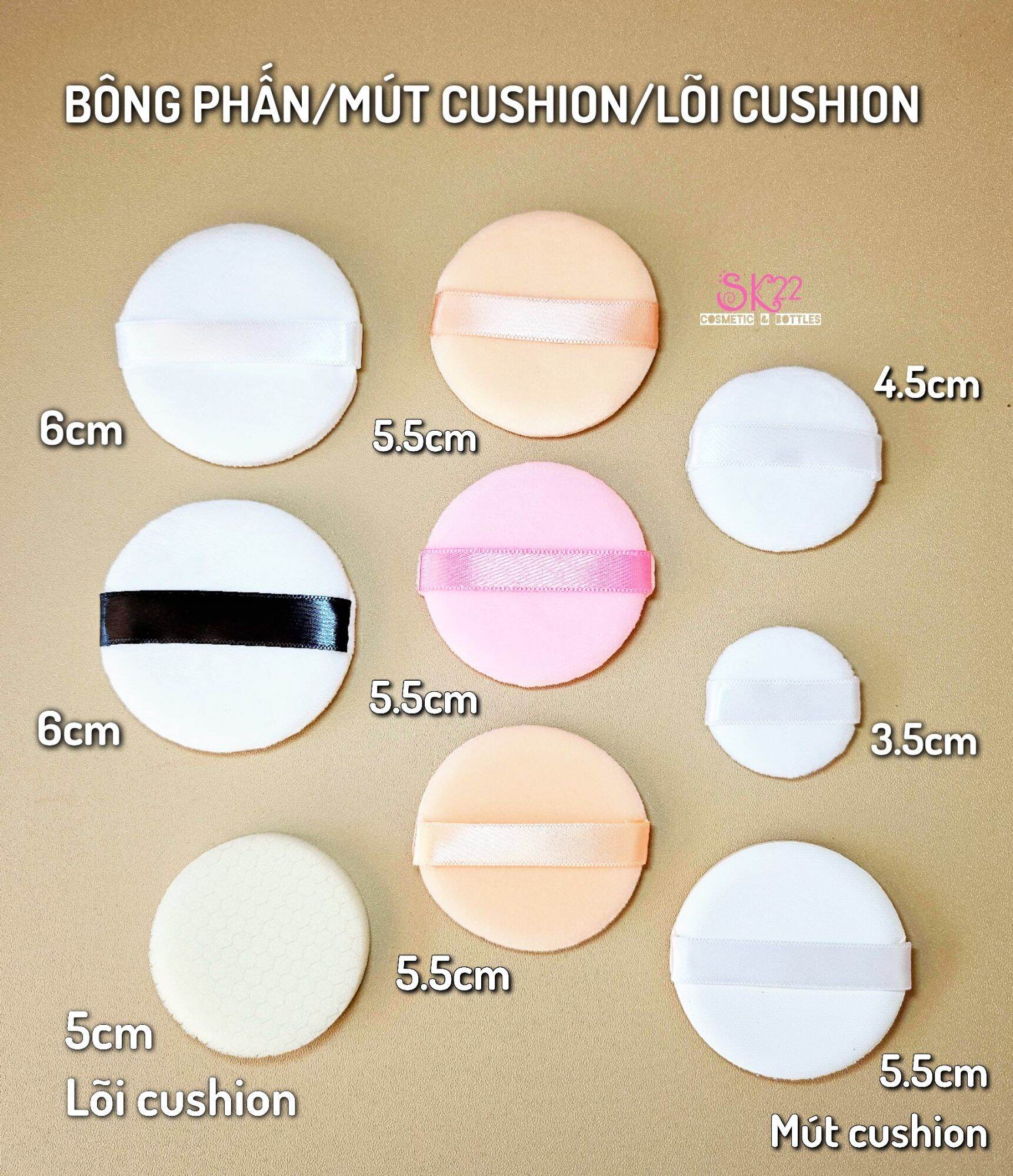 🎀BÔNG PHẤN BỘT VÀ BÔNG PHẤN NƯỚC🎀