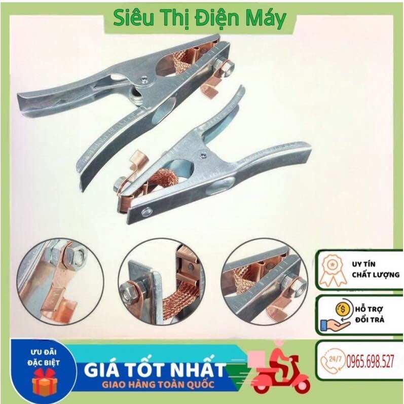 Kẹp mát máy hàn 300a đầu cos đồng