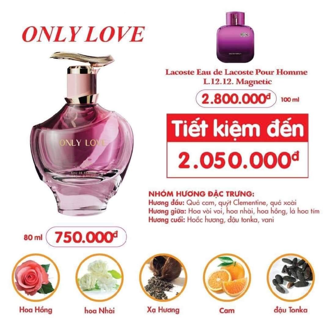 Nước Hoa Good Charme Only Love 80ml