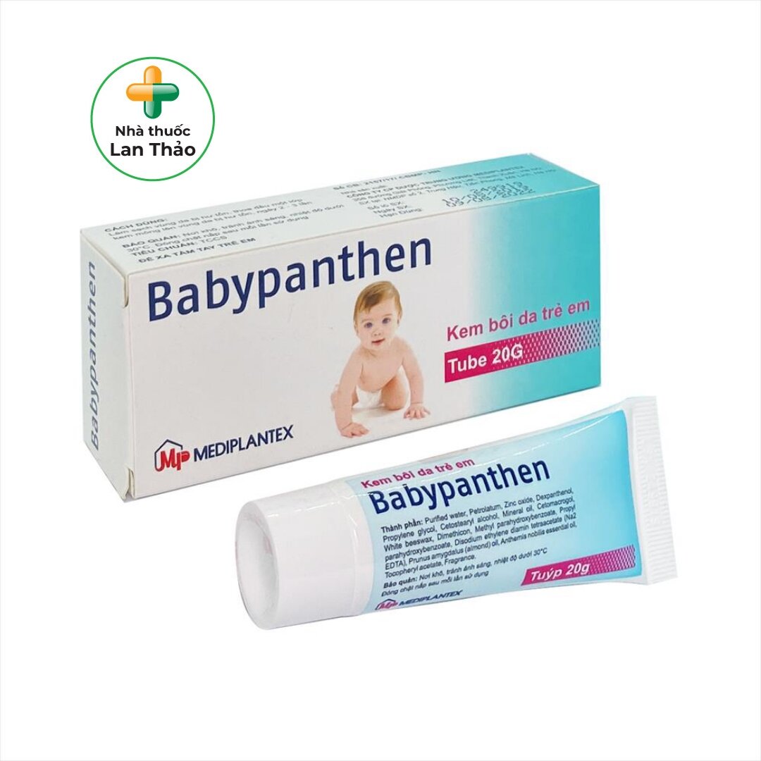 Kem bôi da chống hăm da cho bé babypanthen tuýp 20g