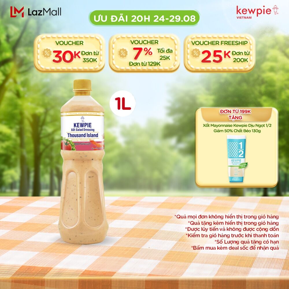 Xốt Salad Dressing Thousand Island Kewpie 1L