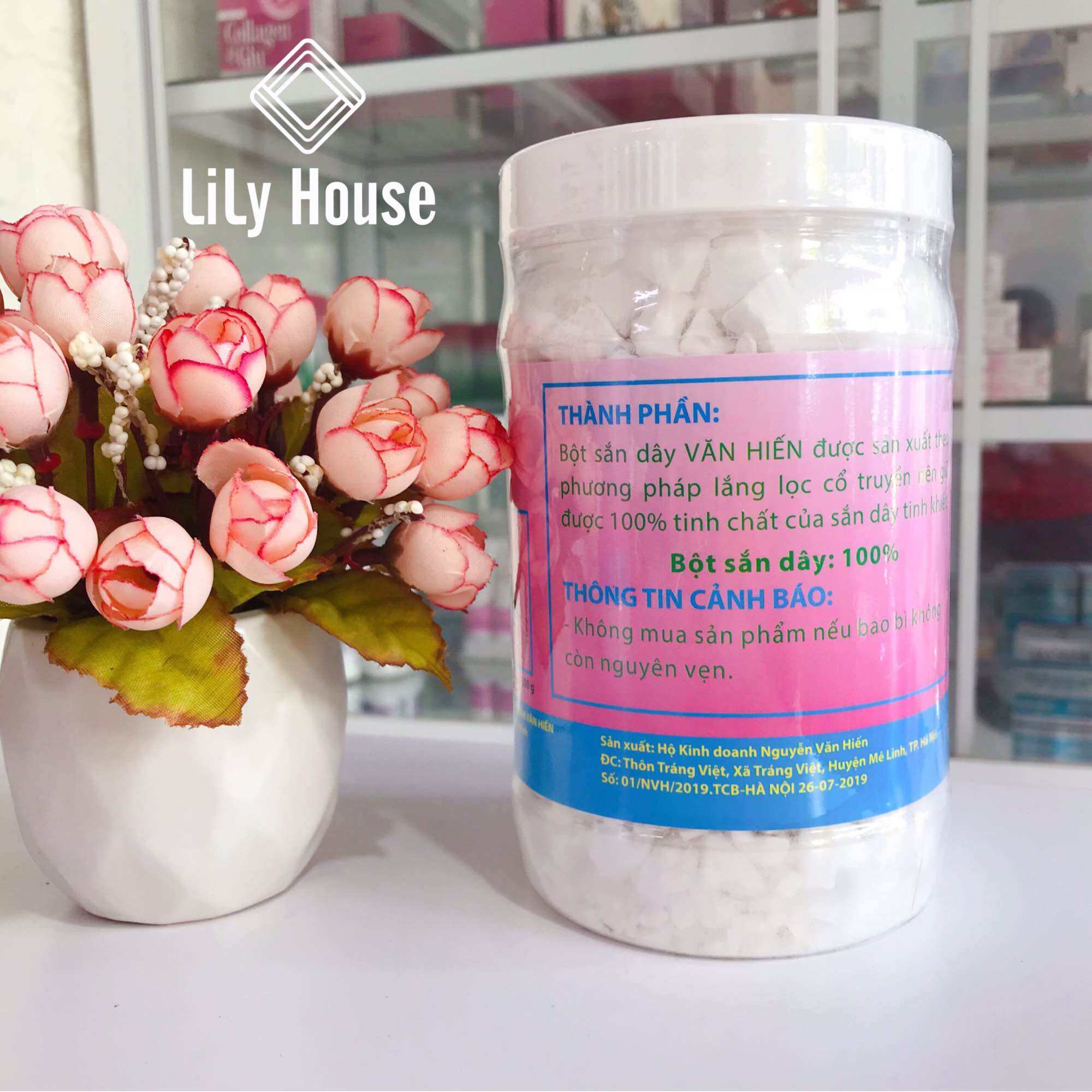 Bột Sắn Dây Văn Hiến Loại Đặc Biệt Nguyên Chất 500g