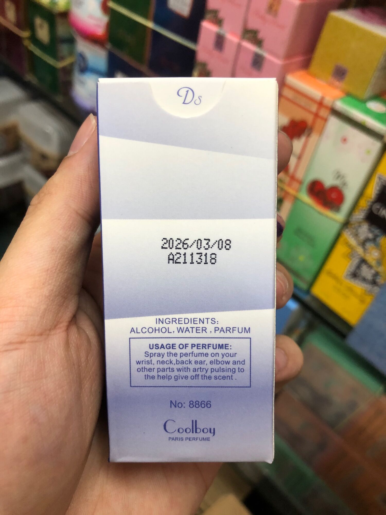 Nước hoa Coolboy 18ml