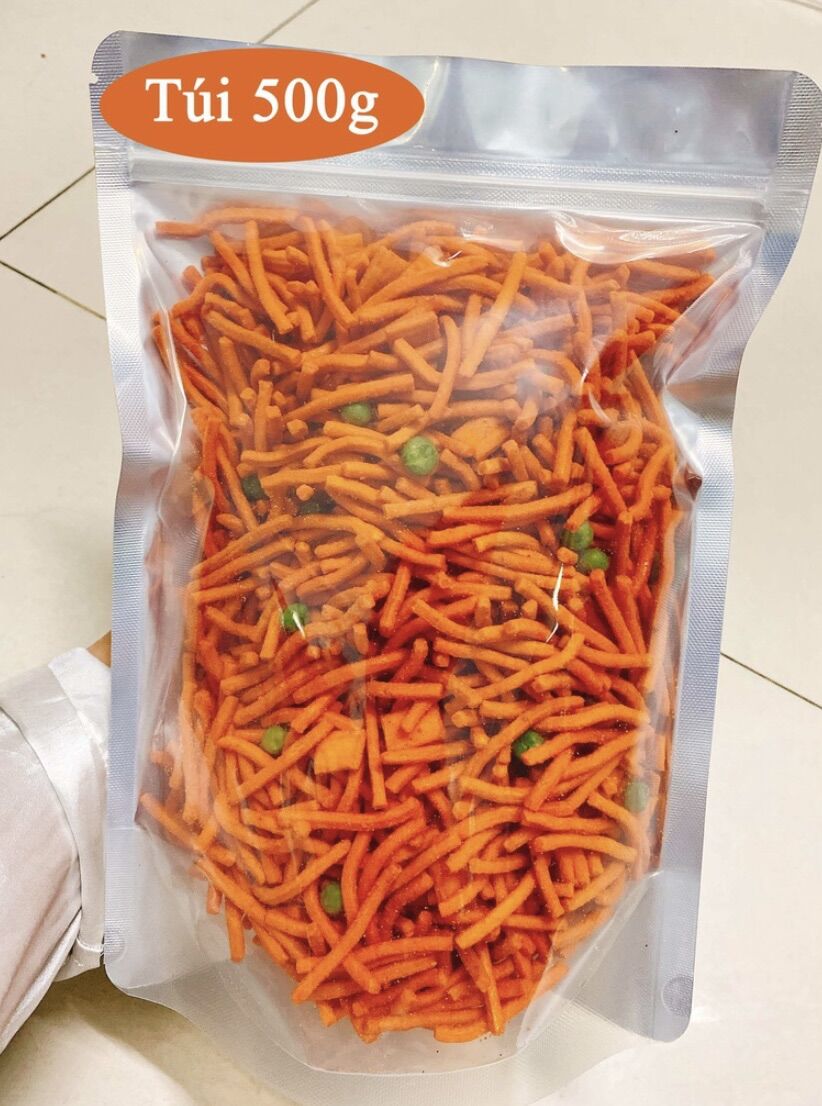 Bim bim que mix đậu Hà Lan 100gam