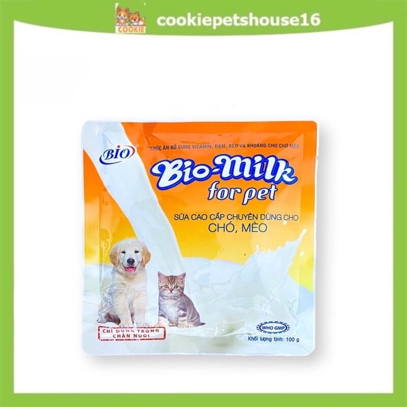 Sữa Cho Chó Mèo Bio Milk For Pet - COOKIE PETS HOUSE