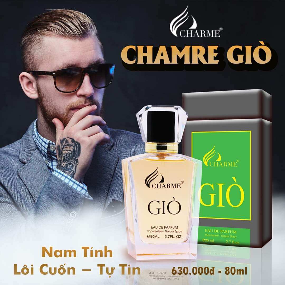 Nước Hoa Nam Giò 80ml - Mạnh Mẽ, Cá Tính