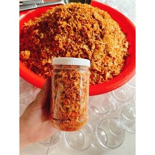 Hộp 200g muối tôm hành phi Tây Ninh loại ngon