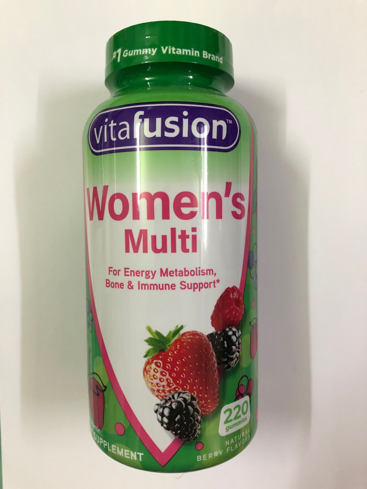 Kẹo Dẻo Đa Vitamin Vitafusion Women Gummy Vitamins 220 viên của Mỹ - Dành Cho Phụ Nữ
