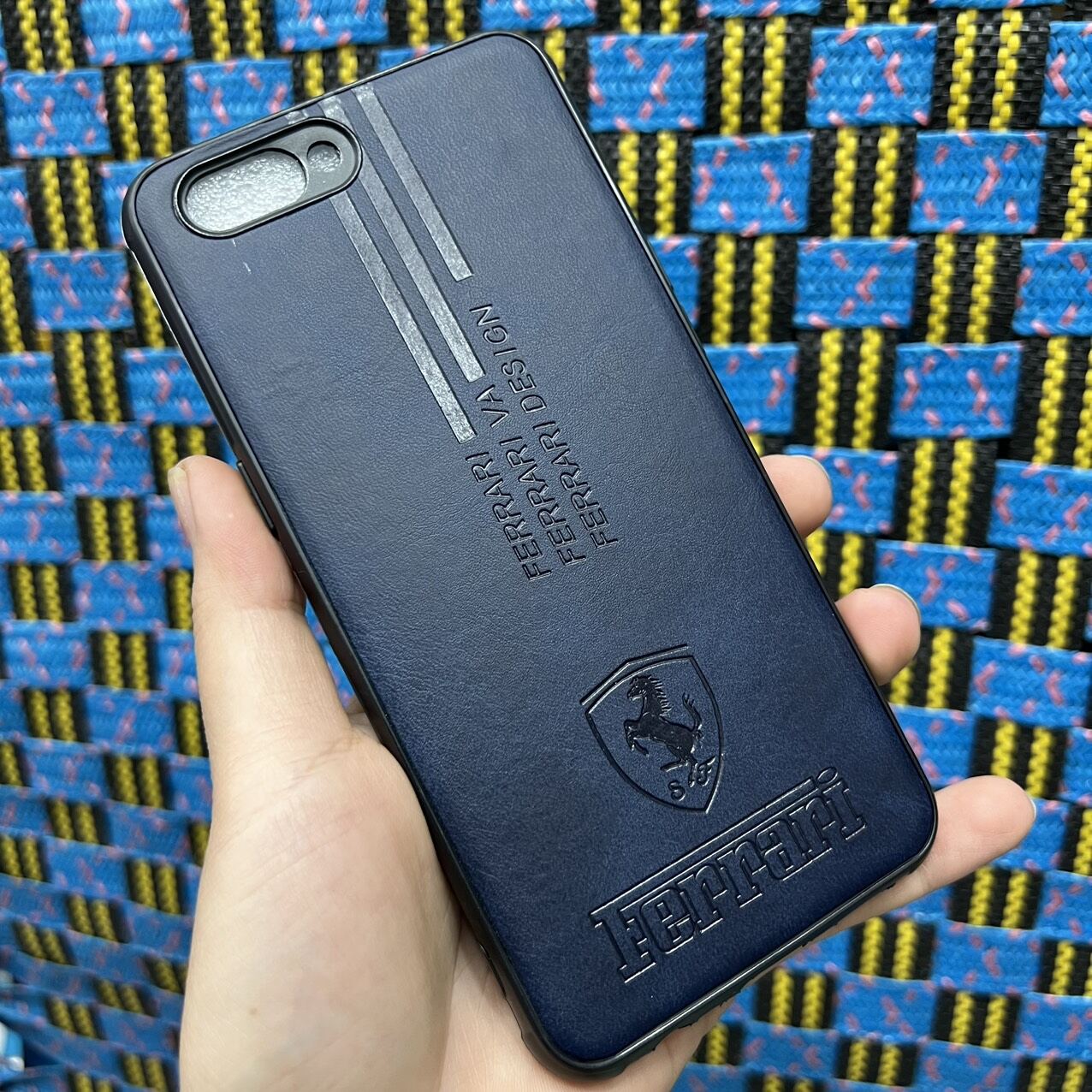 Case ốp lưng Oppo A3S dẻo kiểu da mềm mịn ôm máy