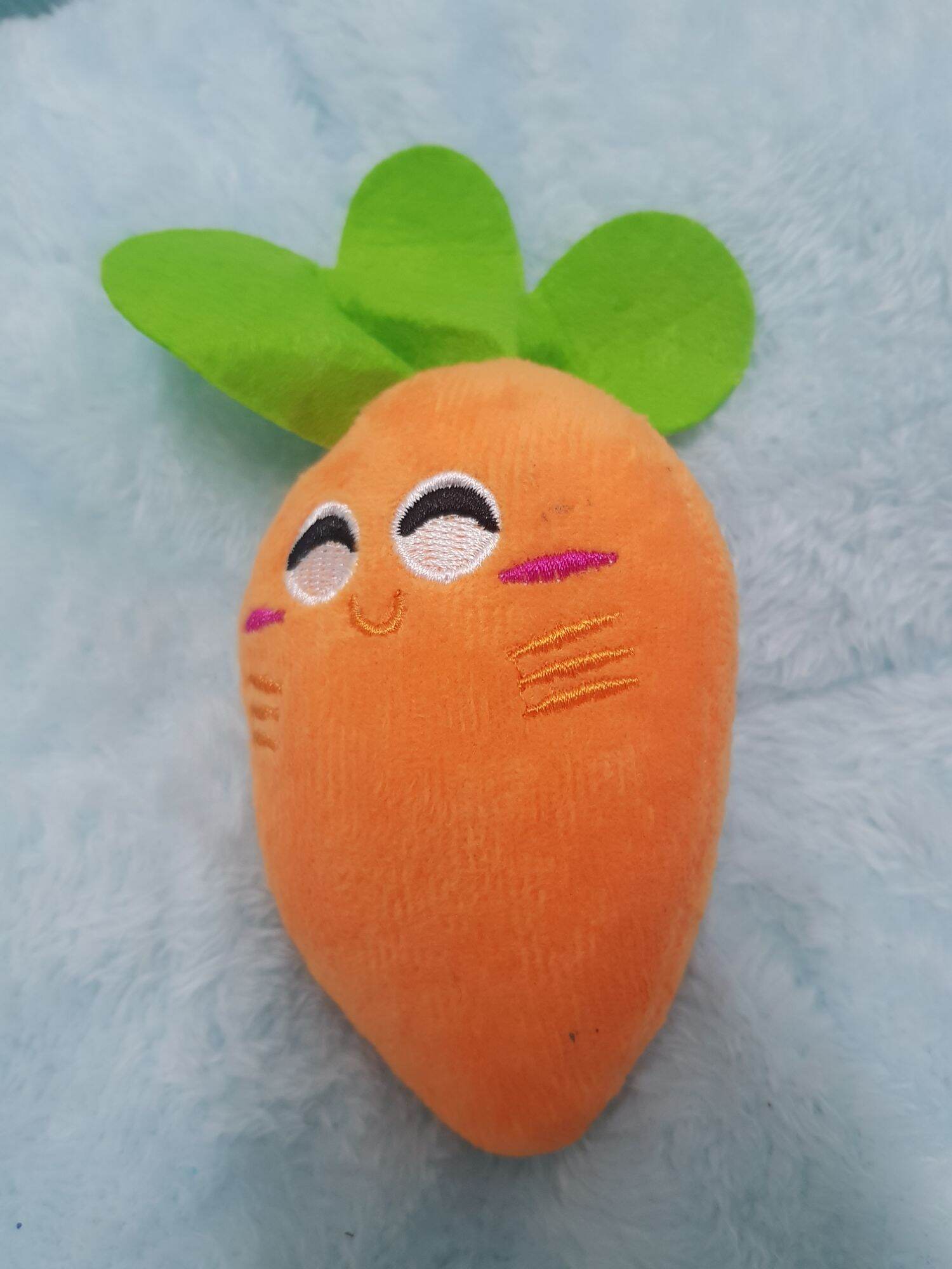 Đồ chơi gấu bông hình quả cà rốt cho Chó Mèo