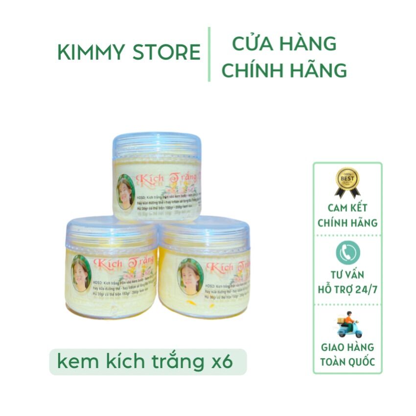 01 hộp 30g kem kích trắng x6 hàng cty Hà Anh