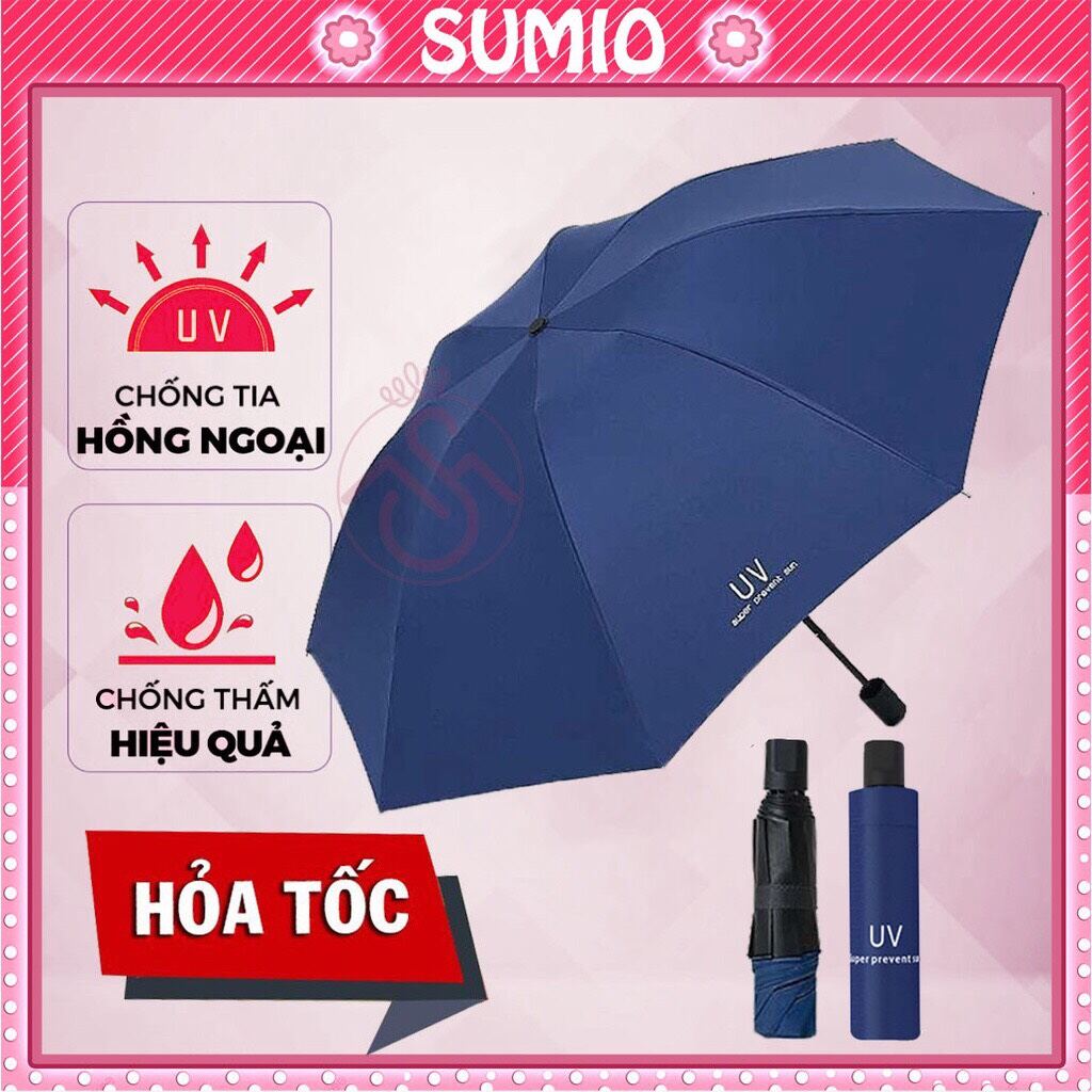Ô Che Nắng Mưa 8 Nan Tự Động