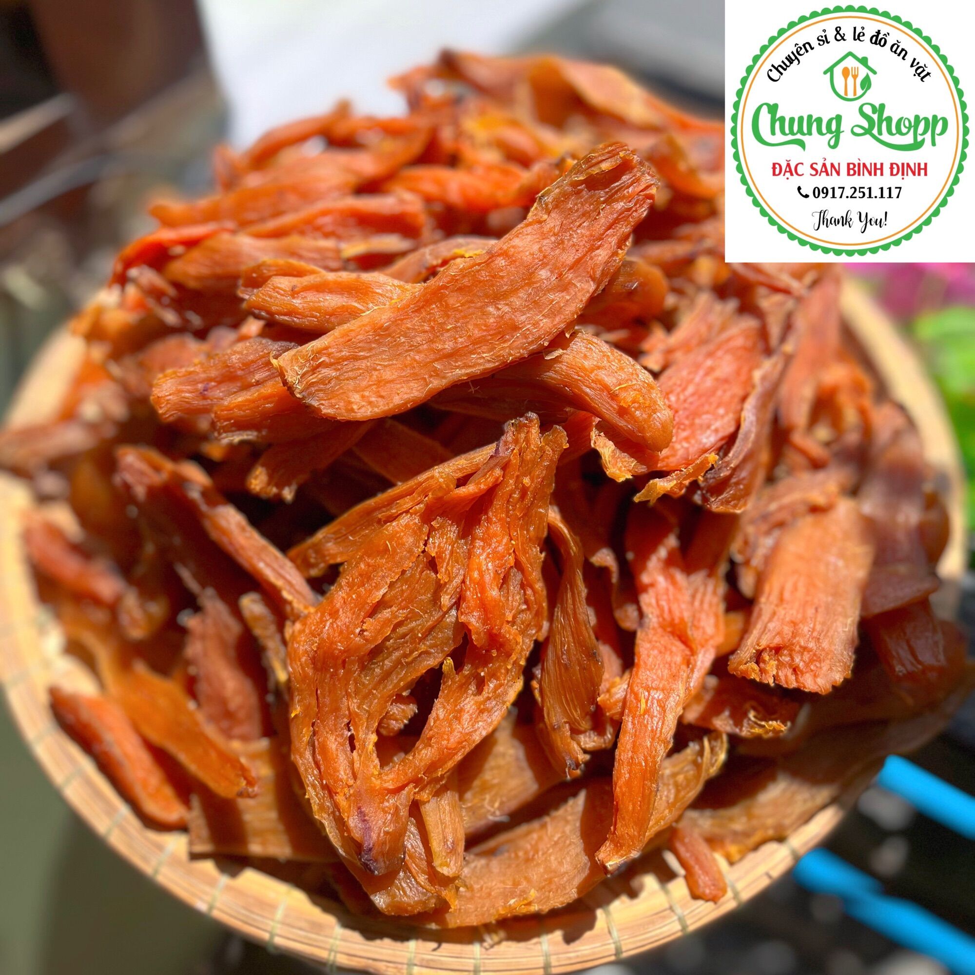 Khoai lang mật phơi dẻo 1kg