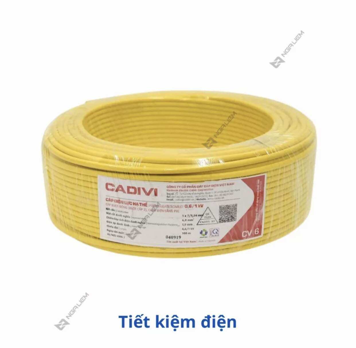Dây đơn cadivi cuộn 100m