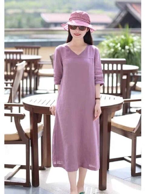 [HCM]Đầm Suông Nữ Thắt Eo Xinh Đẹp