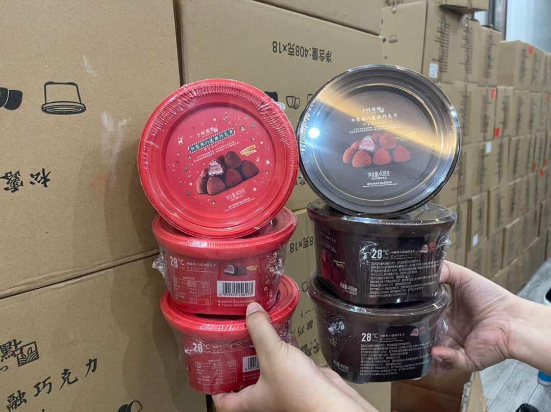 socola nama hộp 408g gồm 80 viên ( ship + đá khô )