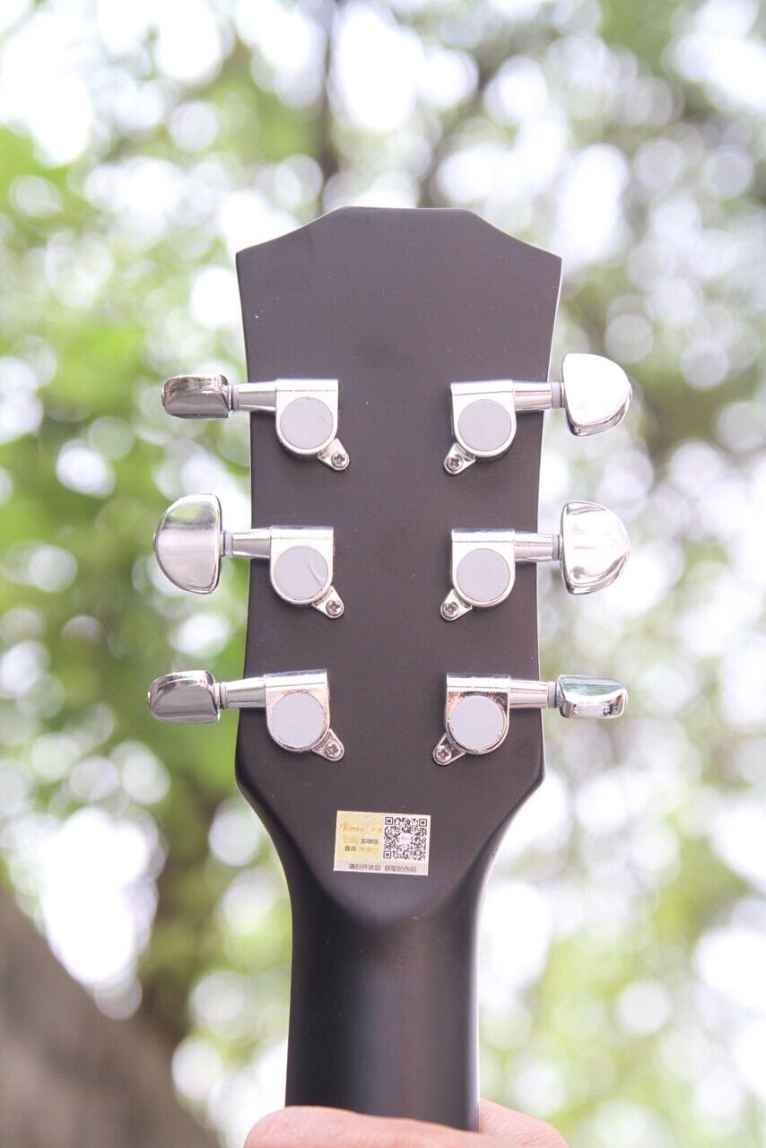 Khoá đàn guitar acoustic đúc đặc(khóa đúc niken, 6 chiếc, đầy đủ phụ kiện)