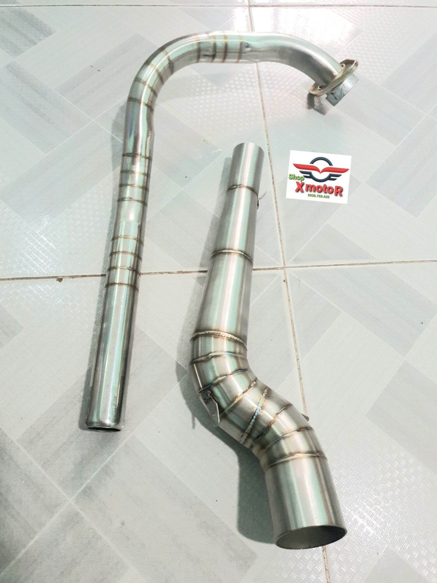 Cổ pô EXCITER 155 gắn pô độ