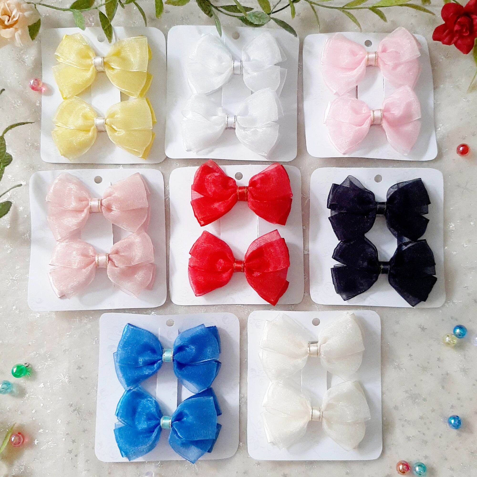 Set 2 kẹp tóc dễ thương cho bé