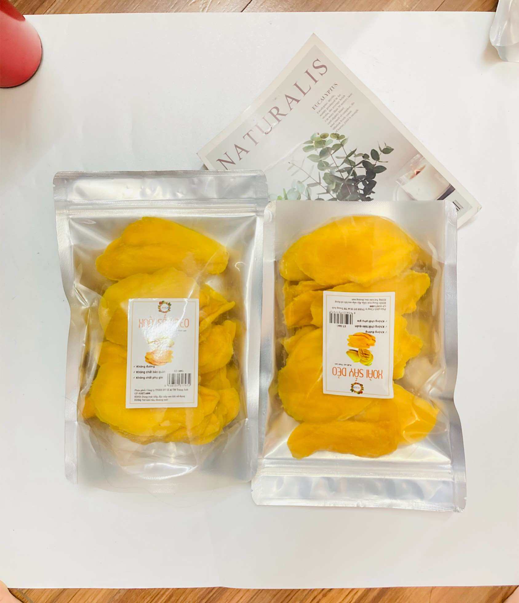 Xoài Thái sấy khô dẻo không đường loại 1 500g