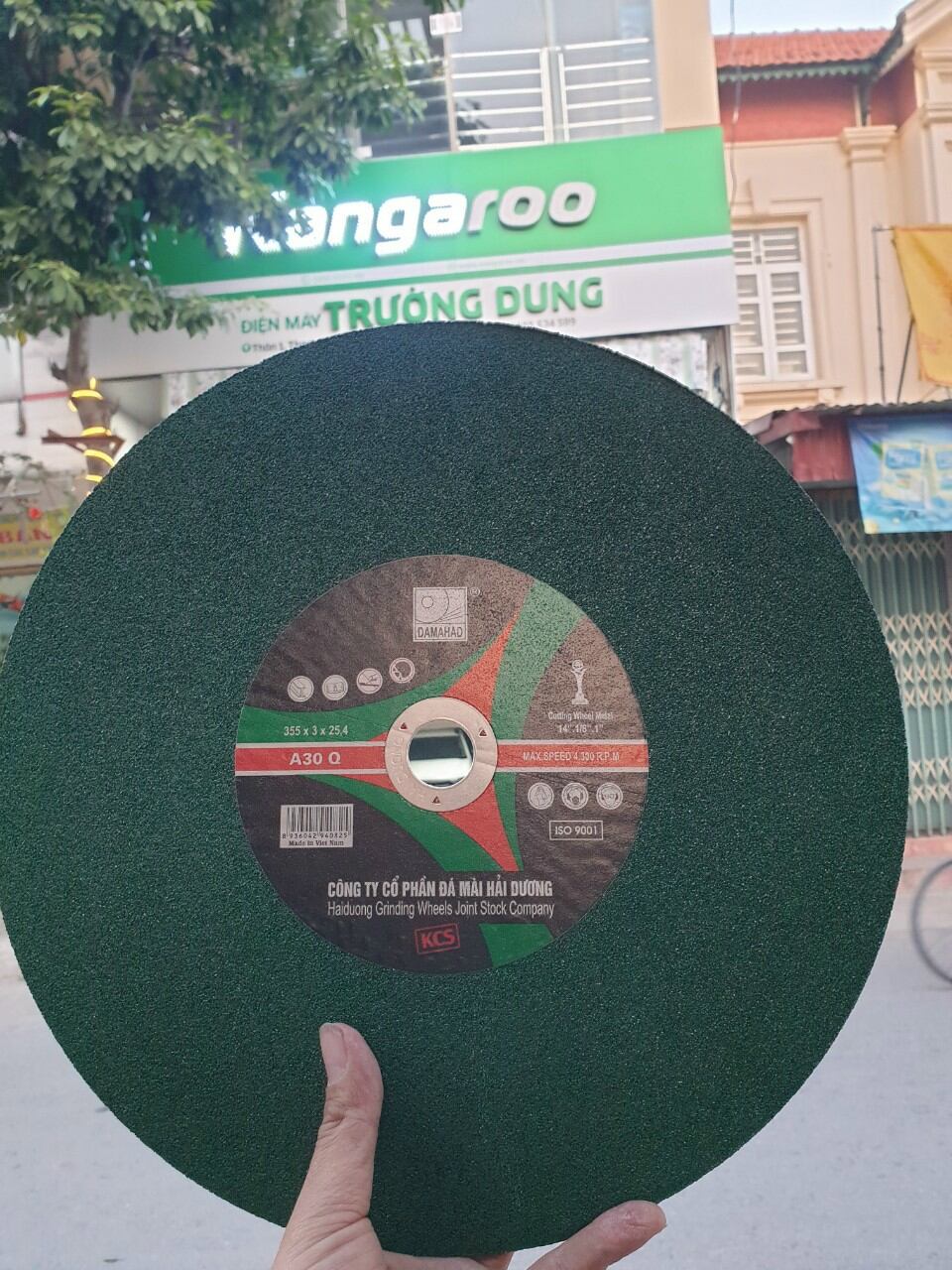 Lưỡi ( đá ) cắt sắt Hải dương to 350mm