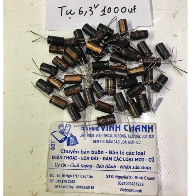 10 con tụ 6.3v 1000uf