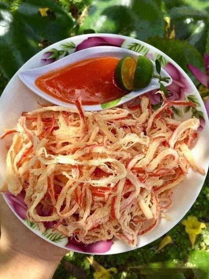 🦑🦑MỰC XÉ SỢI HẤP NƯỚC DỪA🦑🦑🦑