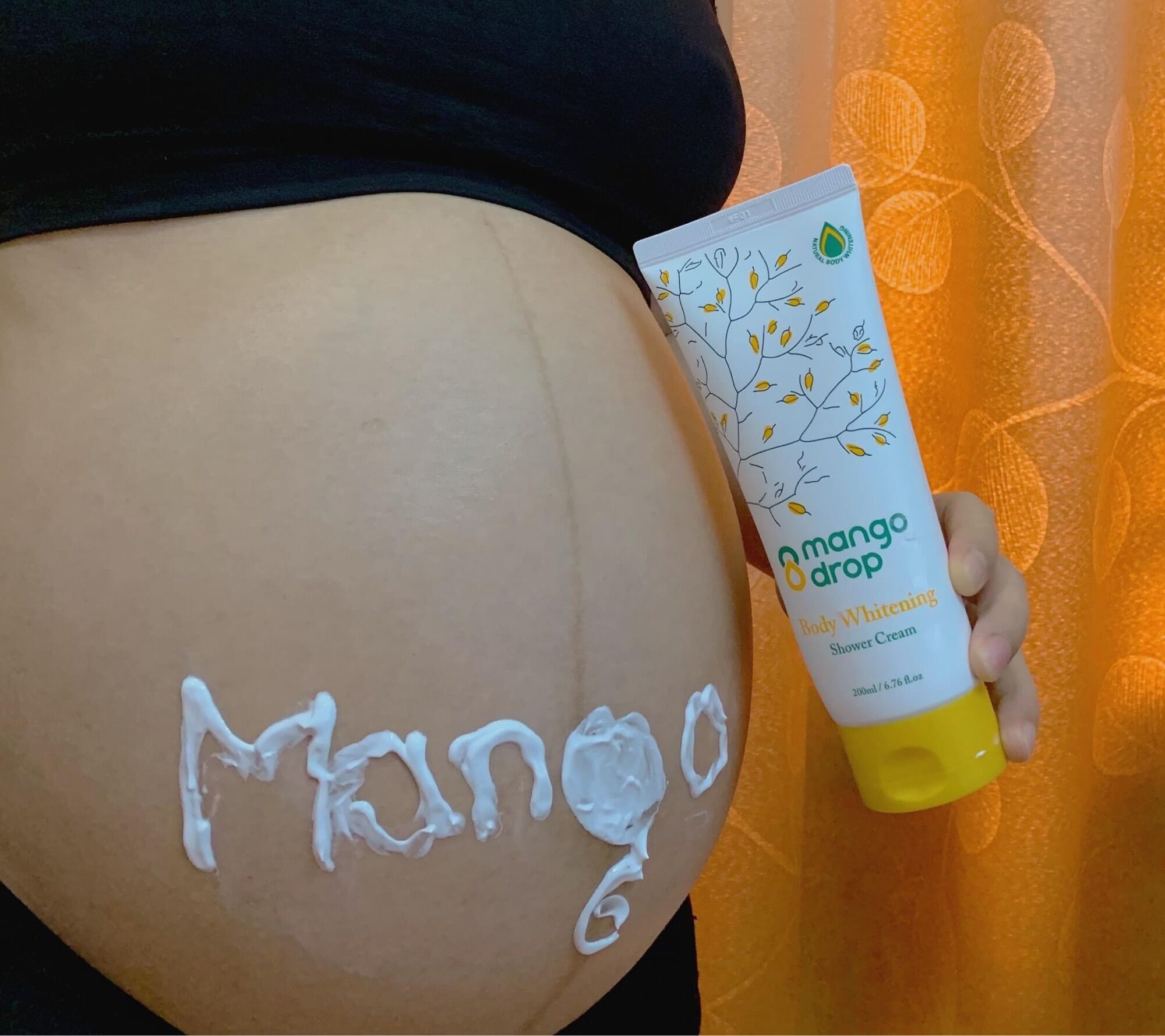 [CHÍNH HÃNG] KEM TẮM TRẮNG NÂNG TONE TỨC THÌ MANGO DROP 200ml