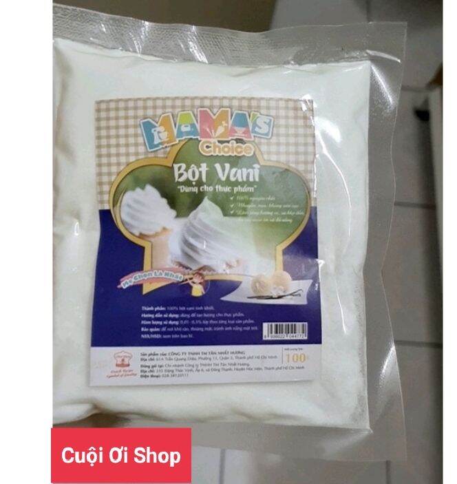 Bột Vani Mama's choice 100gr/ Hương vani làm bánh