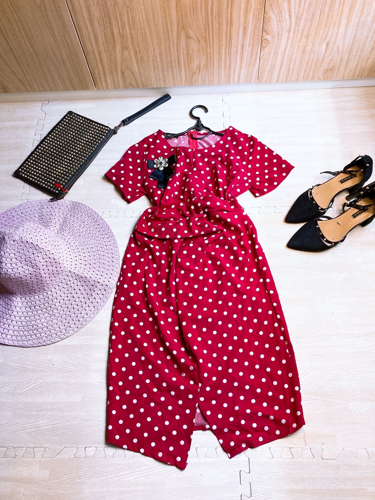 đầm hoa size M