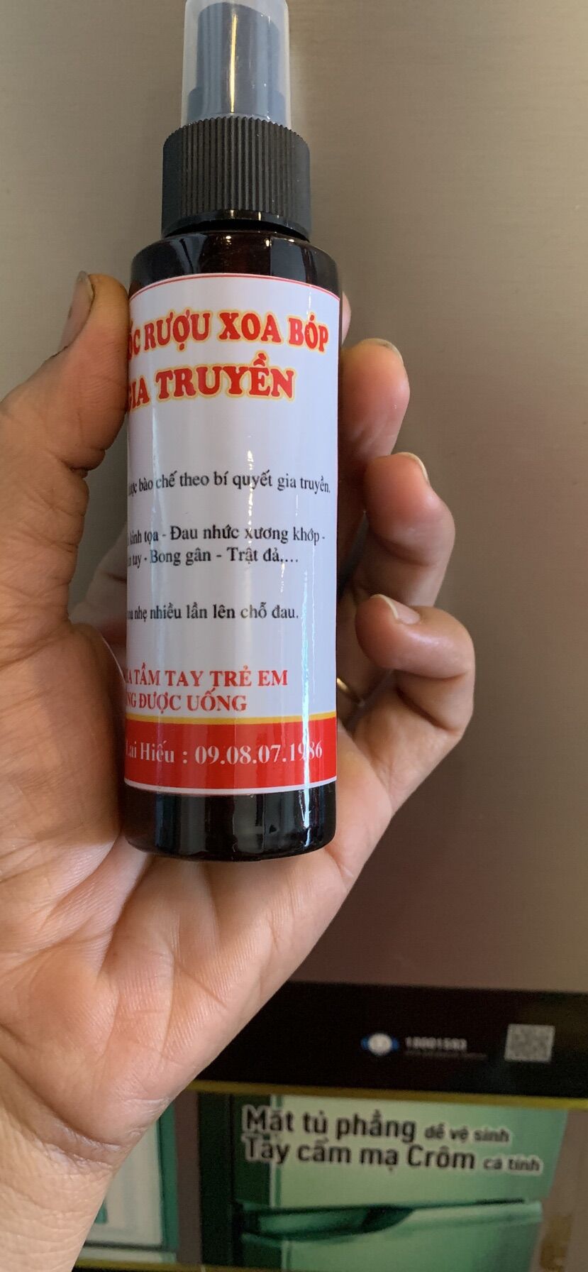 Rượu xoa bóp 250ml